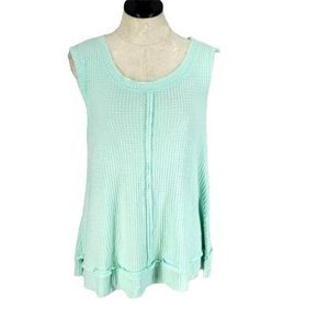 Xhilaration Frayed Edges medium‎ Sleeveless Tank Top shirt